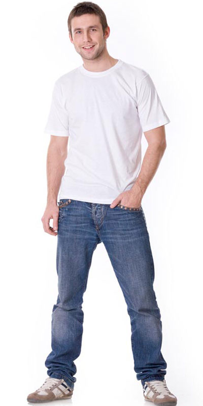 07302 Футболка белая 160г/м2