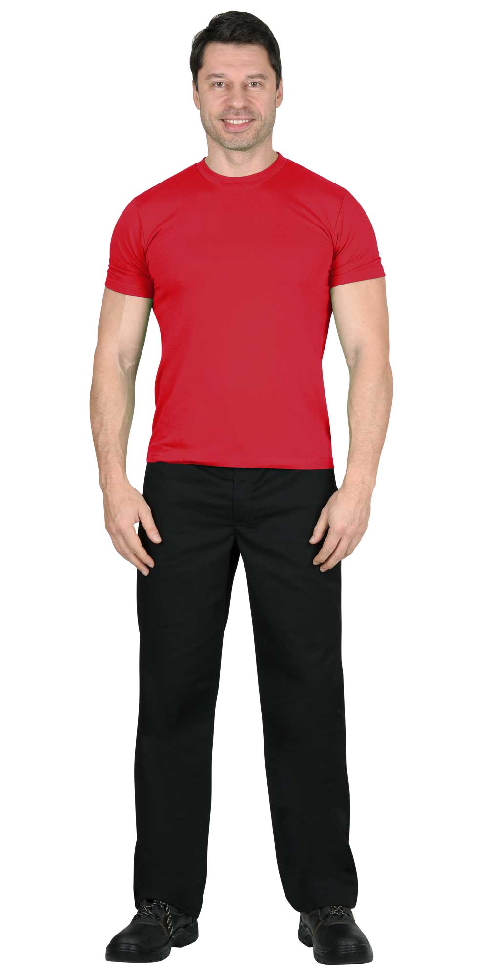 150868 Футболка красная Сириус Стандарт 160г/м2 в уп.100 шт. за шт. (ЧЗ)