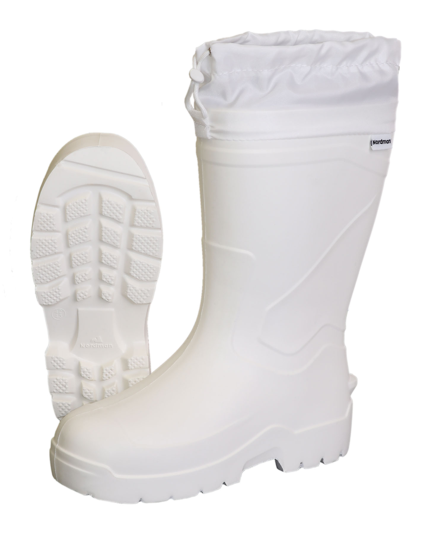 134206 Сапоги из ЭВА с манжетой, МБС КЩС, утепленные, белые (5-1024-W03)