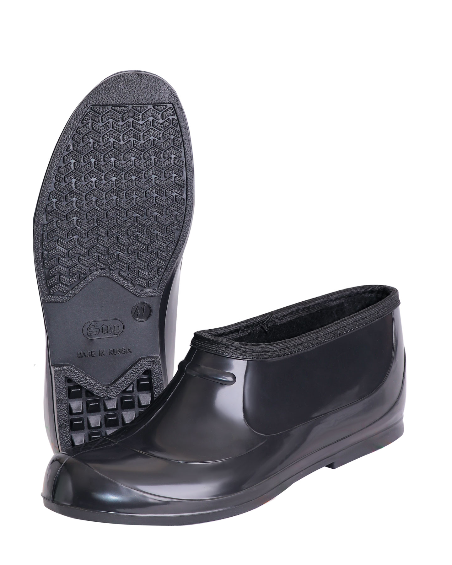 01425 Галоши садовые черные утепленные