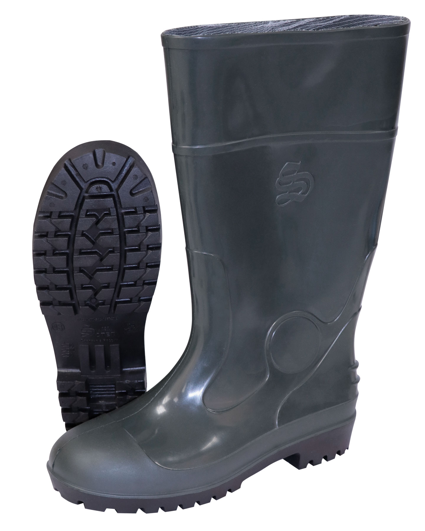 03508 Сапоги ПВХ НМС КЩС с металлоподноском, мужские, высота 38 см