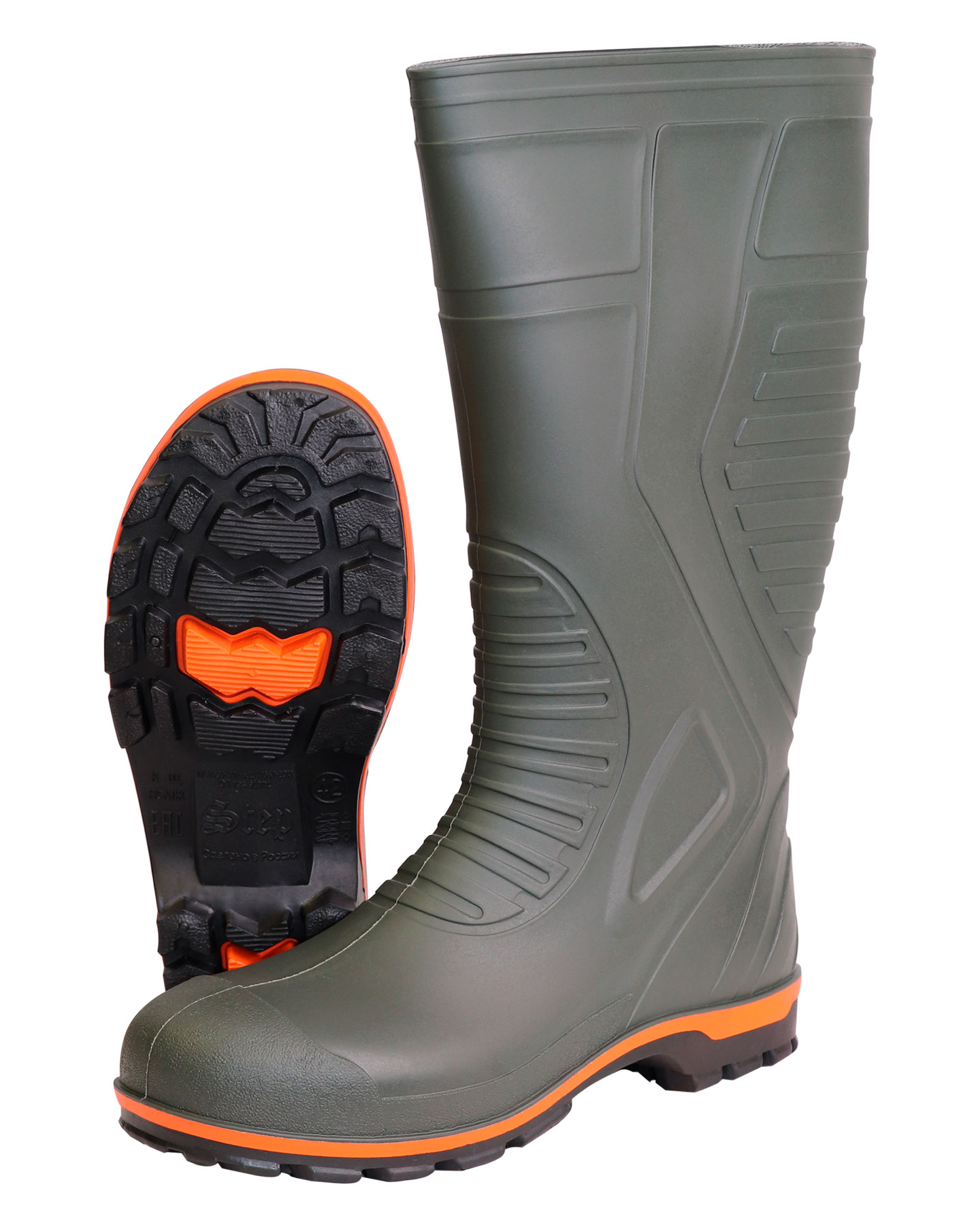 126364 Сапоги ПВХ Люкс (3х компонентные, НМС КЩС, 38см.)