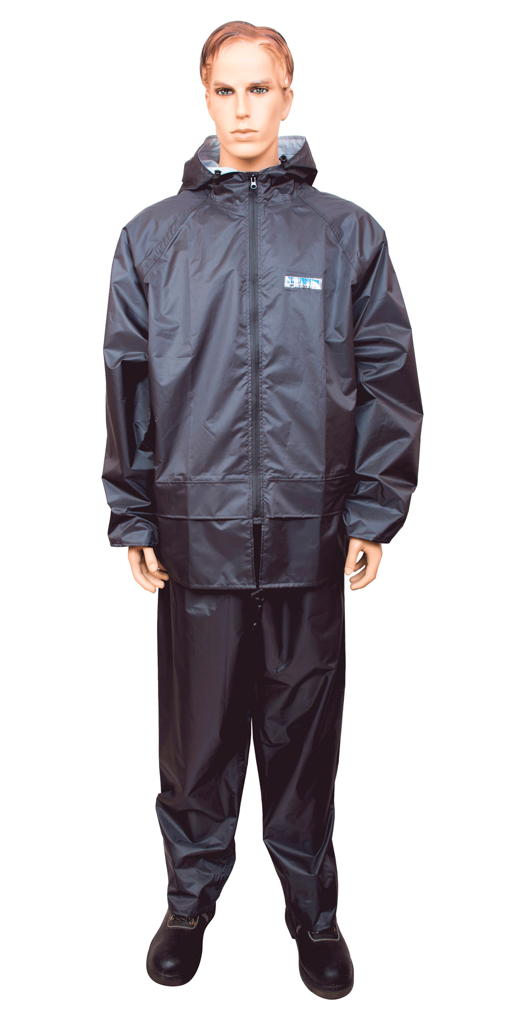 127200 Костюм влагозащитный Membrane WPL (180 гр/м2, мембрана) серый (ЧЗ)