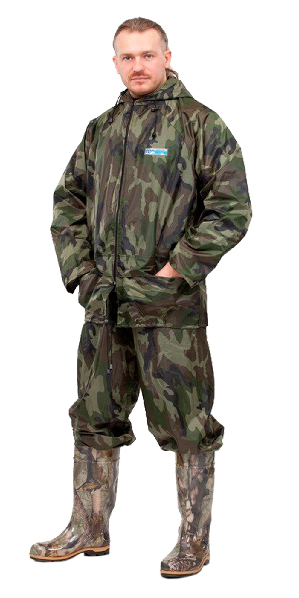 127218 Костюм влагозащитный Hunter WPL (225 гр./м2) КМФ (ЧЗ)