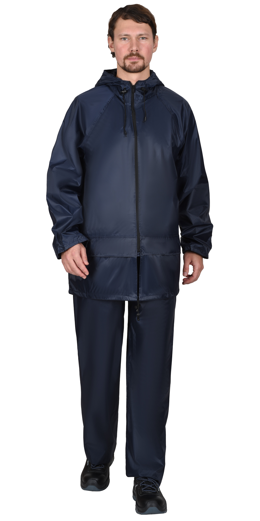 143829 Костюм влагозащитный SIRIUS Профи (225 гр/м2) синий (ЧЗ)